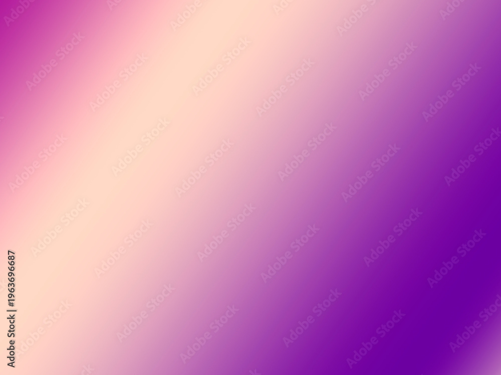 Fototapeta premium Vibrant Gradient with Purple and Beige – Bold Abstract Background