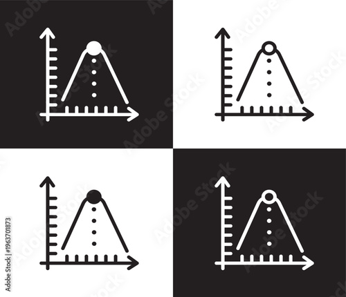 ballistic icon. Outline and filled ballistic, explosive icon from education collection. Thin line and Solid vectors isolated on black, white background. Editable ballistic symbol