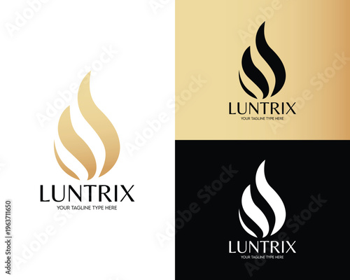 luntrix Logo Template
