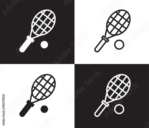 Cuadro en lienzo squash icon
