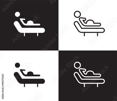 birth icon. Outline and filled birth icon from people and relation collection. Outline vector. Editable birth symbol