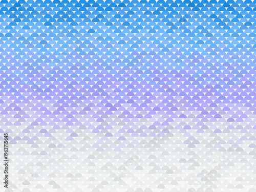 Decorative Semicircle Scale Pattern Trendy Fashion Texture