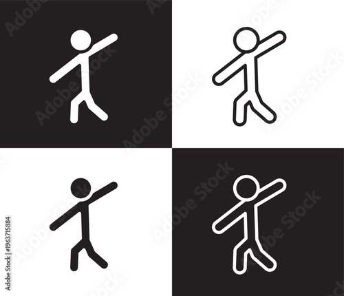 showin icon. Outline and filled showin icon from humans and behavior collection. Thin line and Solid vectors isolated on black, white background. Editable showin symbol