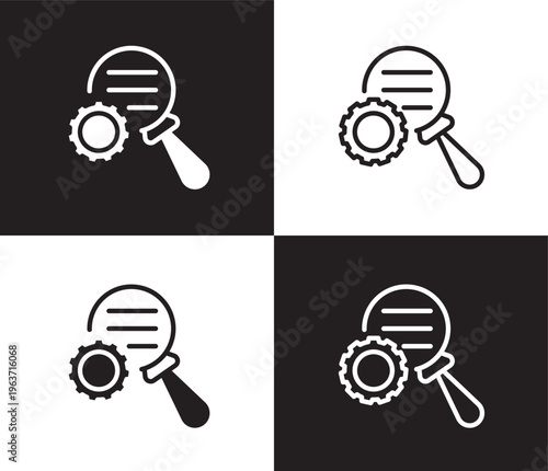 due diligence icon. Outline and filled due diligence icon from Human Resources collection. Thin line and Solid vectors isolated on black, white background. Editable due diligence symbol