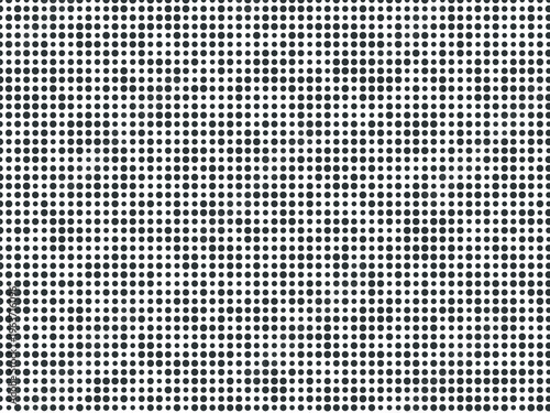 Bold Polka Dots Seamless Repeat Vintage Texture Design