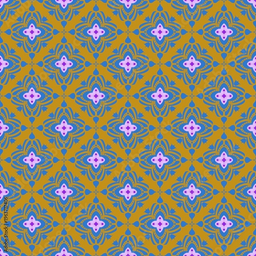 Seamless simple thai art pattern
