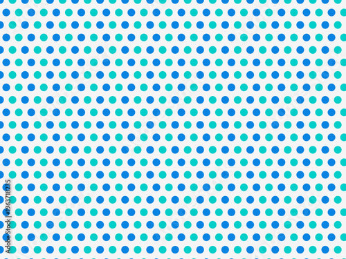 Retro Polka Dots Fashion Textile Print Pattern Vector