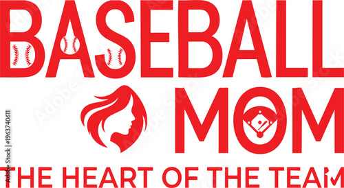 Baseball Mom SVG, baseball mom design, baseball shirt SVG, baseball mom png, baseball mom vector, cricut cut file, baseball mom clipart, t shirt design, print ready vector