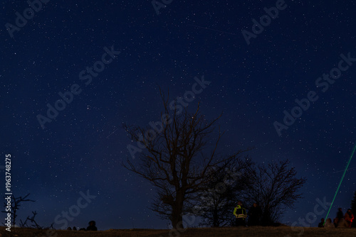 starry night sky