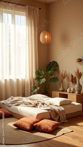 Serene Zen Meditation Sanctuary