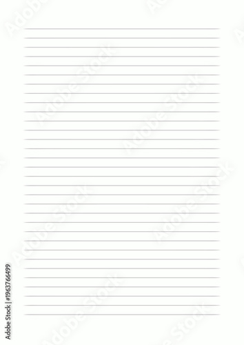 A4 Blank Horizontal Lined Paper Sheet, Line color is black, Line Spacing is 8mm, Line width is 0.5 pixels, white Background with green graph pattern
