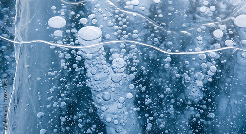 Frozen Bubbles Underwater