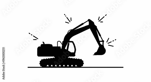 Heavy Duty Excavator Machine Equipment.