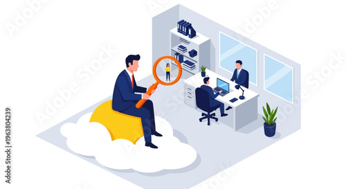 Strategic HR Executive Identifying Top Talent Through Precision Vetting and Corporate Recruitment Oversight