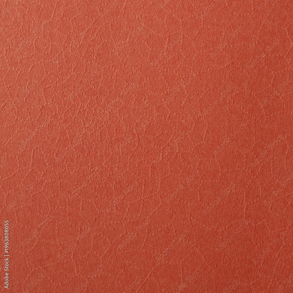 Fototapeta premium Red Textured Paper Background, Warm Abstract Surface Design