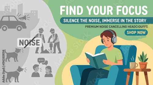 Finding Focus with Noise-Cancelling Headphones