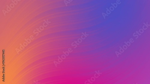 Vibrant orange and purple gradient background with flowing abstract curved lines, ideal for website headers, digital presentations and app backdrops