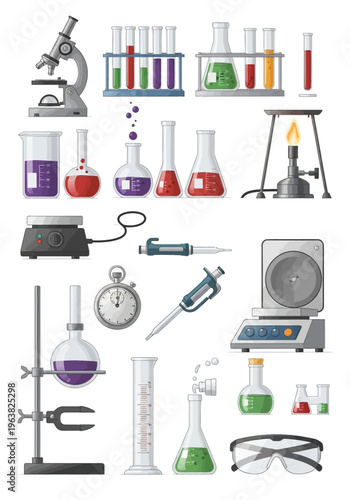 Laboratory Equipment Science Tools.