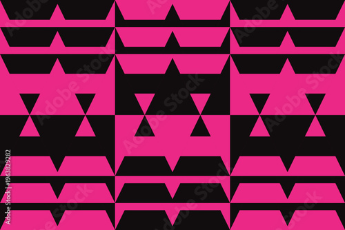 Red Colors Triangle Shapes and Designs Geometric Pattern Abstract Background Geometric Background