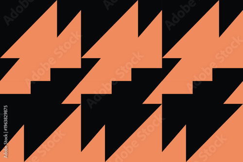 Geometric Pattern Abstract Background Geometric Background Triangle Shapes and Designs Orange Colors