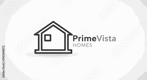 Prime Vista Homes Logo Design.