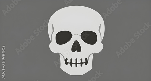 skull, skeleton, bone, cranium, anatomy, human, death, horror, spooky, scary, halloween, gothic, dark, creepy, evil, danger, poison, toxic, pirate, icon, symbol, vector, clipart, illustration, graphic