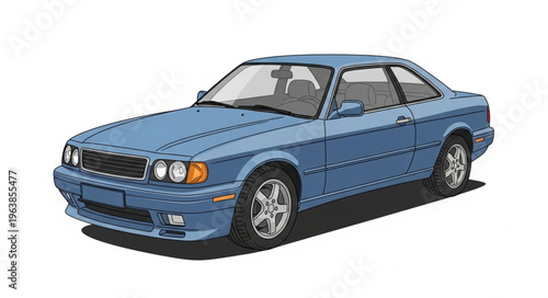 Blue Lego Car Model Vehicle.