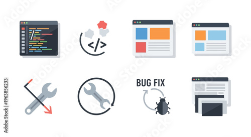 Bug Fix Computer Coding Debugging.