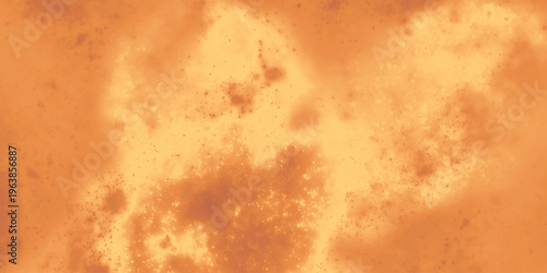 Abstract orange background with subtle grainy texture and soft light patches