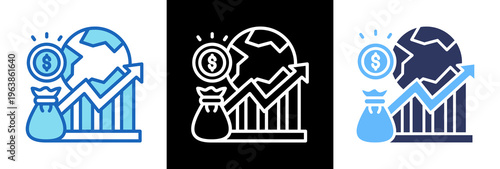 Economic Revival triplestyle icon