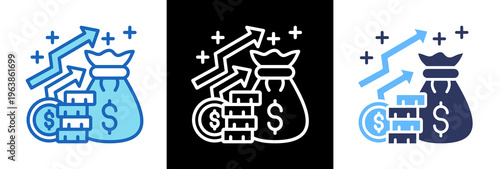 Revenue Rebound triplestyle icon