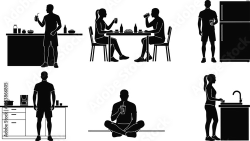 Here is the SEO-optimized metadata for your second silhouette set, tailored for high search visibility.