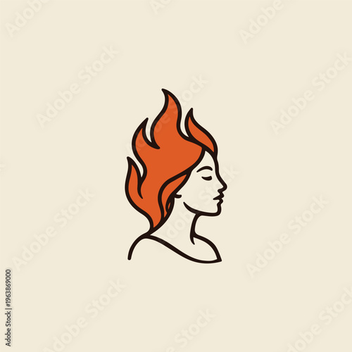 Fire Goddess Logo