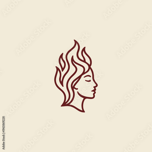 Fire Goddess Logo
