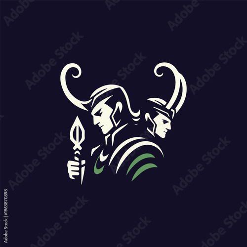 Loki God Logo