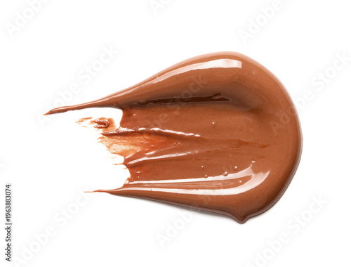 Smear of melted chocolate o...