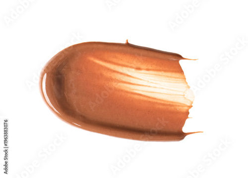 Smear of melted chocolate o...