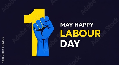 Raised Fist May Day Celebration