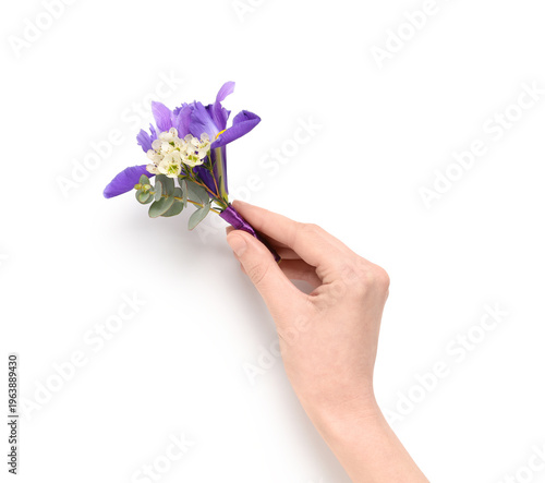 Female hand with beautiful ...