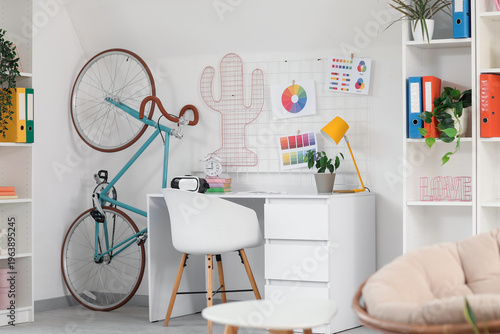 Interior of graphic designe...