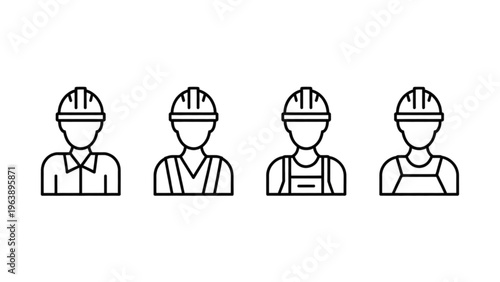 A stylized sheep with black face and legs standing upright on four legs Vector