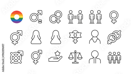 Assorted colorful desserts including ice cream, cakes, and pastries Vector