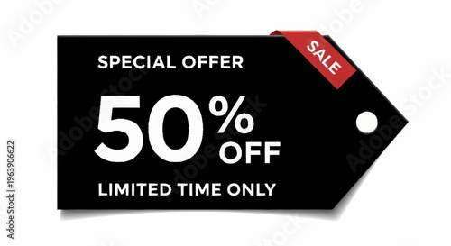 Black Tag Sale - Special Offer 50 Off for a Limited Time.