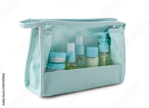 Bag with set of travel cosm...