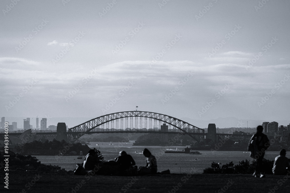 Fototapeta premium sydney harbour bridge
