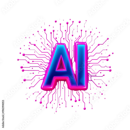 Innovative ai technology showcase digital space graphic design futuristic environment close-up view conceptual art