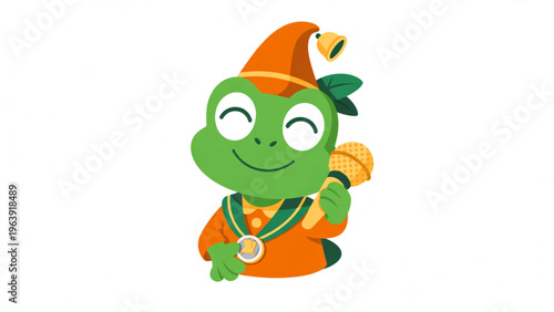 A simple black teddy bear sitting upright with arms and legs spread out Vector