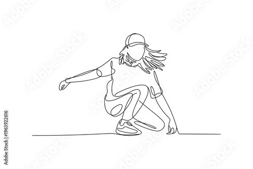 Black and white of a running athlete on a track sport