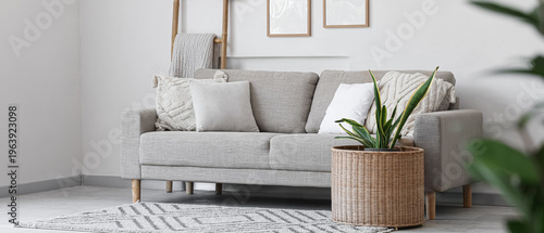 Interior of living room wit...