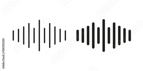 Voice icon and symbol. Vector logo design element.